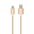 wpOP59NE USB Charge Cord 1m Nylon Braided Micro USB Phone Charging Cable Data Transfer Cord for Android Golden