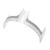 Artibetter Eyebrow Grooming Stencil Shaper Ruler Measure Tool Makeup Reusable for microblading Supplies