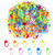 Lokunn 500 PCS Crochet Stitch Markers, Colorful Locking Stitch Markers Plastic Crochet Stitch Counters Crochet Clips for Weaving, Sewing and Knitting DIY Craft