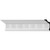 4 1/2"H x 3"P x 5 3/8"F x 94 1/2"L, (3/4" Repeat), Viceroy Crown Moulding