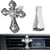 Bling Car Air Vent Clip Crystal Cross Rhinestone Car Air Conditioner Outlet Vent Charm Car Interior Decoration Car Bling Accessories for Women Girls -Black- Bling Car Air Vent Clip Crystal Cross Rhinestone Car Air Conditioner Outlet Vent Charm Car Interior Decoration Car Bling Accessories for Women Girls -Black-