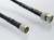 RF Pigtail Cable BNC Male to Mini Uhf Male RG58 1M | RG-58 Coax Jumper Made in The U.S.A. by MPD Digital (Tm)