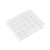 Storage Clear Box for 25 Spools 1pc Plastic Empty Bobbins Case, Sewing Machine Bobbin Organizer Bobbin Case Bobbin Organizer, Spool Box Bobbin Container, for Industrial Sewing Machine for