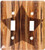 3dRose lsp_25391_2 Branded Wood Print Heart Double Toggle Switch