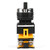 22mm Momentary Selector Switch 1 NC 2 NO Stable Insulation 22mm 3 Position Auto Reset Switch for Electromagnetic Starter with Long Handle