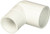 GENOVA PRODUCTS 32915 1-1/2" 90 Degree Street Elbow with Spigot x Slip - White