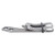 DJDK Belt Clip,Outdoor Stainless Steel Suspension Belt Clip Money Pocket Clip with Hole for Keychain