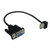 XingcM USB 2.0 A Female to RS232 DB9 Female Serial Cable Adapter Converter with FTDI?Black?