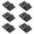 ACEIRMC 6pcs Wireless Transceive Module 51 Socket Adapter Plate Board 5V to 3.3V 8Pin NRF24L01 plusnRF2401 Module Socket