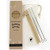 Minami Eco Reusable Bamboo Drinking Straw  Eco-Friendly 12 Straws  plus 2 Cleaning brushes  plus Cotton Bag  Biodegradable, Organic, Plastic Alternative  8 inches