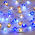 10 ft 40 LED Indoor String Lights Sea Glass Beach Themed Decorative String Lights Battery  and  USB Cord Operated Eco-Friendly with Multi-Function Remote for Tent Wedding Nursery Bedroom Party Decoration