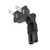 US 2 Prong Right Angle AC Power Adapter 1-Pack, BolAAzuL 90 Degree AC Power Plug Adapter IEC C7 Receptacle to NEMA 1-15P