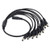 Eagles 1 Female to 8 Male Output Power Splitter Cable Y Adapter 5.5x2.1mm CCTV DC Power Splitter Cable Compatible with CCTV Accessories Security Surveillance Cameras