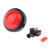 LoveinDIY 12V Mini Round Illuminated Arcade Video Game Push Button Switch LED Light - Red, 60mm