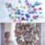 LAKYTION 50 Pieces Mini Hair Clips Butterfly Hair Clips Jelly Color Small Hair Claw Clips Hair Accessories for Women Girls with Box Package?Assorted Colors