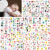 Konsait Temporary Tattoos for Kids, 60 Sheets Assorted Temporary Tattoos Stickers for Boys Grils, Unicorn Ice Cream Cars Animal Halloween Funny Tattoos for Birthday Party Favors Goodie Bags Stuffers