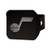 FANMATS 21020 Team Color 3.4"x4" NBA - Utah Jazz Black Hitch Cover
