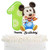 Mickey Mouse 1st Birthaday Cake Topper - Baby Shower Luck Kids First Birthday Party Supplies - Adorable Baby Mickey Acrylic One Cake Decoration