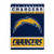 The Northwest Company Officially Licensed NFL Los Angeles Chargers Plush Raschel Blanket, 60" x 80", Blue