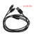 VNK Portable USB 2.0 Type A Male to Dual Micro USB Male Splitter Y Charging Data Cable,Data Cable