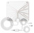 HDTV Antenna - Indoor Amplified HD Digital TV Antenna, 60 Miles Range with Detachable Amplifier Signal Booster with Amplifier Signal Booster for 1080P 4K TV Channels and 13.2 Feet Coaxial Cable HDTV Antenna - Indoor Amplified HD Digital TV Antenna, 60 Miles Range with Detachable Amplifier Signal Booster with Amplifier Signal Booster for 1080P 4K TV Channels and 13.2 Feet Coaxial Cable