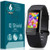 IQ Shield Matte Screen Protector Compatible with Fitbit Charge 3 -Fitbit Charge 4--Full Coverage--6-Pack- Anti-Glare Anti-Bubble Film