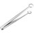 Stainless Steel Long Handle Barbecue Clip, Salad Barbecue Clamp Bread Kitchen Tool BBQ Tong Food Clip Cooking Utensils