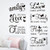 7 Sheets Bible Vinyl Wall Decals, Faith Hope Love Family Scripture Wall Stickers, Bible Verses Wall Decor, Inspirational Quotes Decals for Living Room, Classroom, Teen Dorm Art Wall Decal