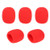 5pcs Handheld Microphone Windscreens Mic Foam Covers Compatible with Standard Ball-Type Microphones for KTV Karaoke DJ