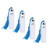Baosity 4Pcs Roller Ball Bottle Refillable Cosmetic Container Essential Oil Perfume