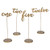 Fun Express - Calligraphy Table Numbers for Wedding - Party Supplies - Favors - Placecards And Holders - Wedding - 12 Pieces