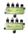 2 Pack - Pro Brand 4-Way Splitter Directv SWM Approved