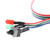 PC Desktop Computer Case ATX Power On Reset Switch Cable With HDD LED Light R06 Drop Ship