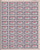 US Stamp - 1943 Overrun Country Luxembourg - 50 Stamp Sheet 912
