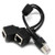 RJ45 Male to 2 Female Converter Adapter Network Splitter Adapter Cable Cat5e Cat5 Cat6 Easy Adapter Cable