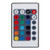 Asixx LED Controller, LED Strip Controller, Mini 17/20/24/44 Keys IR/RF Remote Wireless Controller 3528 5050 RGB LED Strip Light-24 Keys-