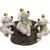 Miniatures Fairy Garden Accessories Mini Fairy Figurines for Home Decor and Cake Topper Dollhouse Flower Pots Ornaments -3 Pieces- Miniatures Fairy Garden Accessories Mini Fairy Figurines for Home Decor and Cake Topper Dollhouse Flower Pots Ornaments -3 Pieces-