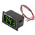 1pcs 2.5-30V / 5-130V 0.56? Digital LED Display Waterproof High Precision Voltmeter DC Voltage Meter Panel-DC5-130V-Green-