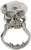 Hot Leathers Unisex-Adult Skull Sunglass Holder Pin -Pewter, 2" x 1"-