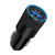 USB C Car Charger, Fast Car Charger for iPhone 12/12 Pro/12 Pro Max/SE-2020-/11/11 Pro/11 Pro Max/XR/XS Max/X/8 Plus, iPad, 30W PD plus 2.4A Dual Port Type C Car Charger Adapter for Samsung, Google Pixel