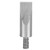 M2.5 Thread Dial Indicator Probe Tungsten Steel Dial Indicator Probe Contact Point for Precision Measuring Instruments-Side Head-