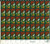 Partridge in a Pear Tree Sheet of 50 X 8 Cent Postage Stamps Scott 1445 By USPS