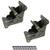 Foldable Support Bracket Self- Locking Folding Hinge Lock Extension Support Bracket with Screw for Table, Bed Legs, Workbench  Pack of 2