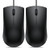 Vic Tech FL Wired Computer Mouse, 3-Button USB Mouse for Right or Left Hand, 2 Pack Wired Mouse for Laptop, Computer, PC, Desktop, Chromebook, Notebook, Mac -Black-