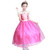 LOEL Girls New Princess Party Costume Aurora Long Dress, 140CM,140cm for 6-7 year,Pink LOEL Girls New Princess Party Costume Aurora Long Dress, 140CM,140cm for 6-7 year,Pink