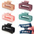 6pcs Claw Hair Clips, Large Big Hair Claw Clips for Thick Hair, Non Slip Large Claw Clip for Women and Girls, Strong Hold Hair Clips for Thick Hair, 6 Colors