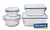 New Snaplock Lid: Tempered Glasslock Storage Containers 8pc (contains 4 container & 4 Lid) set~Microwave & Oven Safe