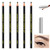 5PCS Black Eyebrow Pencil Microblading Supplies Kit Eyebrow Tattoo Pen Microblading Eyebrow Pen Waterproof and Long Lasting Brow Pencil Set for Natural Eyebrow Makeup