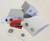 Hobbymaster Coin Flips & Flat Clinch Stapler Bundle with Free Bonus Staples