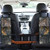 Accmor Back Seat Gun Sling for Truck, Camo Hunting Seat Back Gun Rack Strap Holder Organizer, Universal Vehicle Concealed Backseat Rifle Rack for Car Pickup SUV